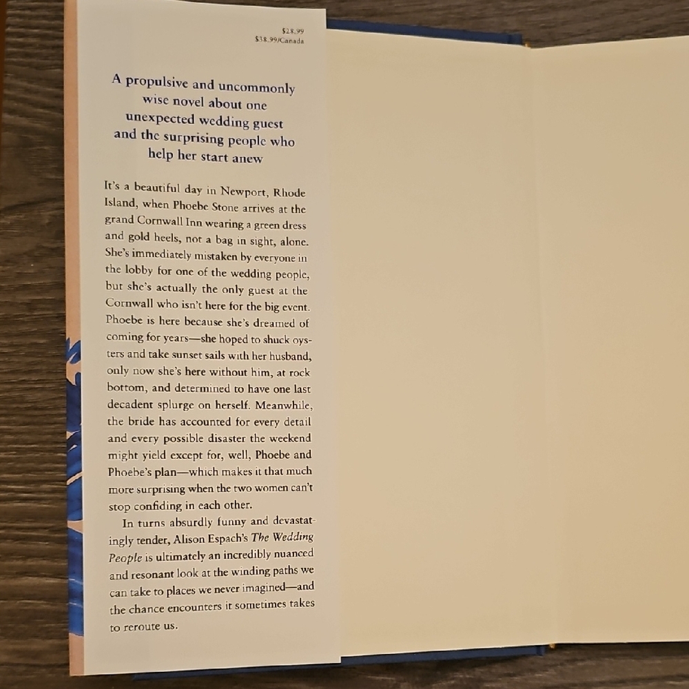 'The Wedding People' by Alison Espach - Hardcover - Picture 4 of 4